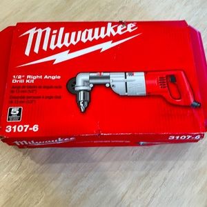 Brand new Milwaukee 1/2” Right Angle Drill Kit
